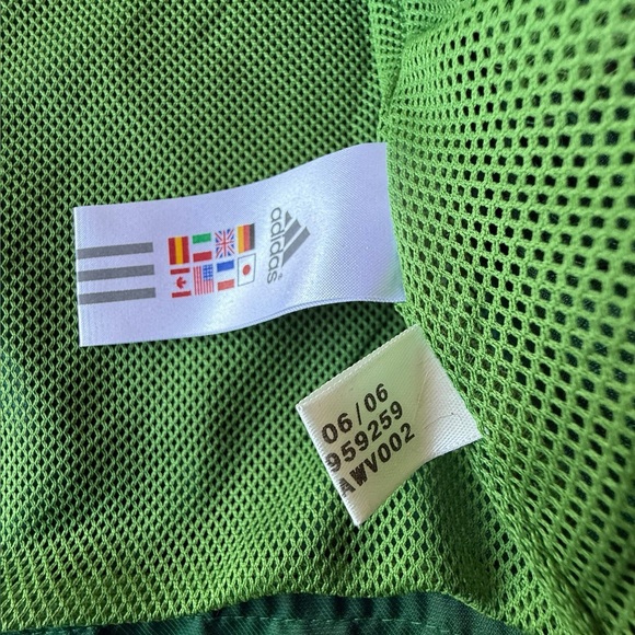 Vintage adidas Full Zip Nylon Jacket, Medium - Picture 9 of 10